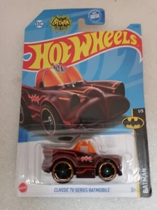 Hot Wheels 2023 Classic Batman TV Series Batmobile - Picture 1 of 12