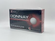 Donnay International Golf Balls 15 Balls Titanium Two Piece Construction New
