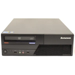 Lenovo ThinkCentre M58 SFF Desktop PC Intel Dual Core 4GB 128GB SSD DVD - W10H - Picture 1 of 6