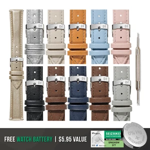 Morellato Trend (EC) Vegan Material-Calf Grain Watch Band - QR + Bonus Battery - Picture 1 of 54