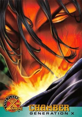 CHAMBER / 1996 Fleer X-Men Walmart BASE Trading Card #30 - Image 1 of 2