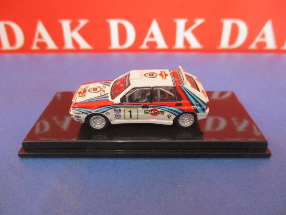 1/87 Modellino Auto Lancia Delta HF Integrale Evo 2 Martini Racing 1992 by Ricko - Immagine 1 di 4