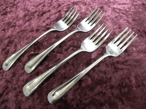 Tenedores de ensalada/postre SAND DUNE BRILLANTE 6 5/8" x4 Oneida inoxidable BRILLANTE - Imagen 1 de 3