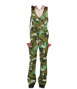 NWT Womens Obermeyer Cybele softshell ski suit Saguaro Camo Size 12 - Picture 1 of 7