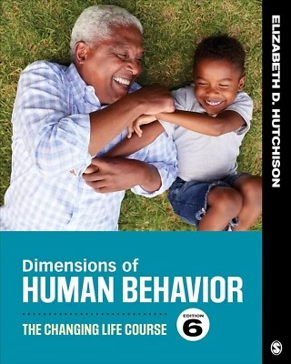 Human Behaviour By Elizabeth D. Hutchison New Book Free Shipping... pb