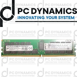 Micron 32 GB 2Rx4 PC4 DDR4-3200 MEMORIA SERVER ECC MTA36ASF4G72PZ-3G2 RDIMM - Imagen 1 de 2