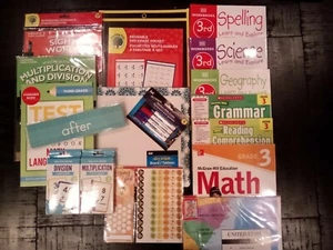  3rd Third Grade Homeschool  Math, Reading, Grammar, Science, History & Spelling - Picture 1 of 1