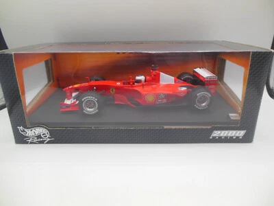 HotWheels 26738 Ferrari F1 Team 2000 Car Rubens Barricello RN 4 1:18 Scale - Image 1 of 4