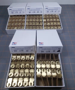 (lot of 90) KSP SFIC Core - LT10 - 6-Pin - Satin Brass 206-LT10-04 - Picture 1 of 2