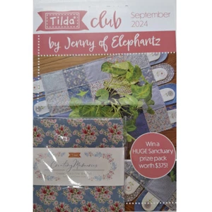 Tilda Club Classic Issue 56 Sept24 Quilting Sewing Craft Pattern Kit - Picture 1 of 3