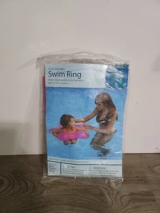 Kids Swim Ring 25in Ages 3+ Pink New In Package Swimming Pool Toy - Picture 1 of 2