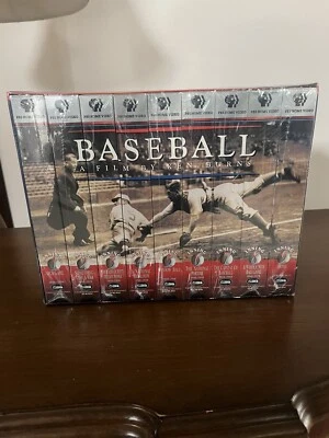 Baseball: A Film by Ken Burns-Nine Inning Boxed Set (VHS, 9-Tape Set) - Image 1 of 4