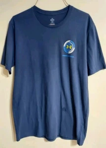 Under Armour Loose Men's Navy Blue Short Sleeve Shirt!! Size Large!! 1326848!! - Picture 1 of 5