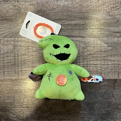 NWT Disney Baby Oogie Boogie Nightmare Before Christmas Baby Rattle Plush Toy - Image 1 of 2