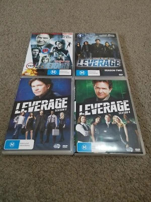 DVD de todo la región de Leverage Seasons 1-4 Foto 1 de 4