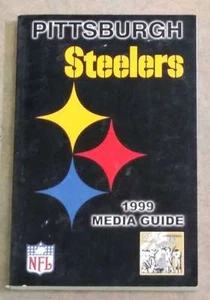PITTSBURGH STEELERS NFL FOOTBALL MEDIA GUIDE - 1999 - NEAR MINT - Picture 1 of 1