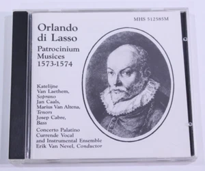 Orlando di Lasso Patrocinium Musices CD Oop 1990 MHS 512585M Classics Rare HTF - Imagen 1 de 14
