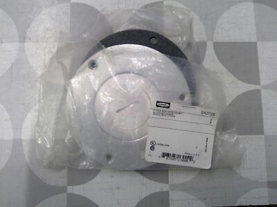 Cubierta de caja de piso redondo de aluminio Hubbell SA2725 **Envío gratuito** Foto 1 de 3