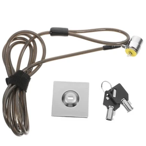 Extended Steel Cable Lock Zinc Alloy Laptop for Notebook Computer - Zdjęcie 1 z 12
