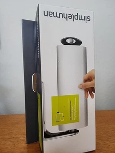 simplehuman KT1024 Stainless Steel Wall Mount Paper Towel Holder - Silver - Picture 1 of 4