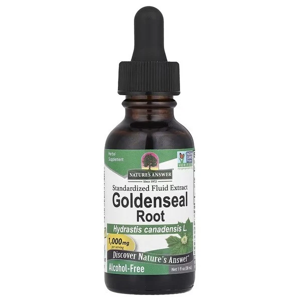 Natures Answer Goldenseal Root, Liquid, 1000mg - 30 ml. (699,67 EUR/L)