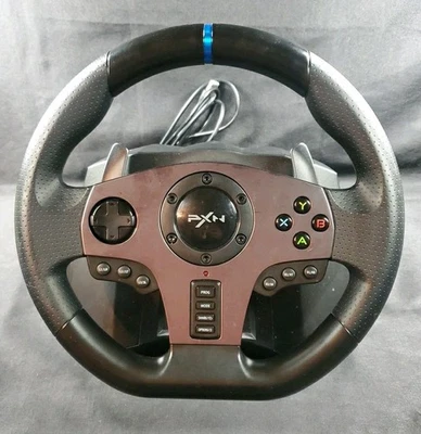 PXN V9 Racing Steering Wheel Playstation, Xbox,  PC Nintendo Switch (Wheel Only) - Image 1 of 4
