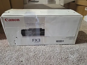 Canon FX3 FX-3 Genuine Toner Cartridge NEW But Beat Box - Picture 1 of 6