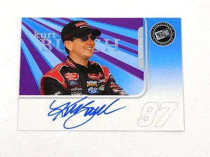 Press Pass 2004 autógrafos Kurt Busch #9 NASCAR carreras en tarjeta automática - Imagen 1 de 2