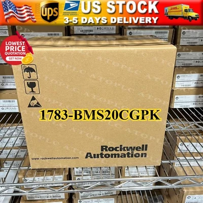 AB Cisco Stratix 5700 Ethernet Managed Switch 1783-BMS20CGPK NEW US Free Tax - Image 1 of 4