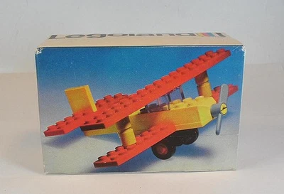 Lego Legoland 613 Doppeldecker / Propeller-Flugzeug sealed in O-Box #795 - Bild 1 von 4