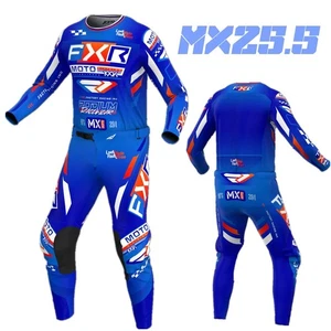 FXR YOUTH Podium Gladiator 2025.5 MX Kit Combo Blue/White/Nuke Red - Picture 1 of 5