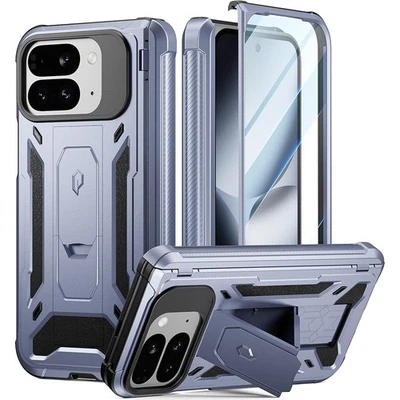 For Google Pixel 10 Pro Fold 5G Case Poetic with Kickstand Rugged Cover Sky Blue - Image 1 of 4