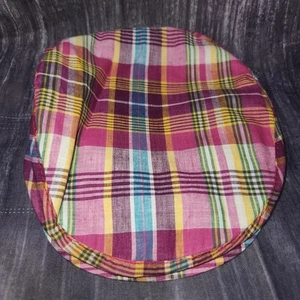 Dorfman Pacific Sombrero de Newsboy a Cuadros Correa Ajustable Rosa Multicolor Gorra OSFM - Imagen 1 de 10