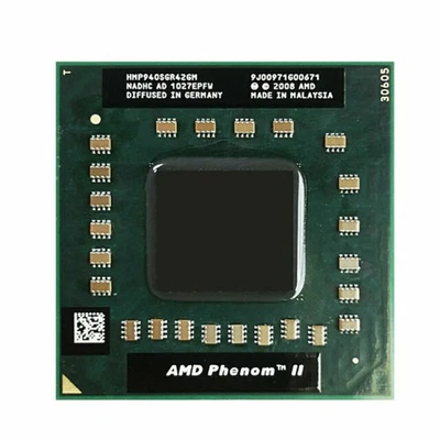 AMD Phenom II P940 4 Core 1.7 GHz 1800 MHz HMP940SGR42GM Socket S1 CPU Processor - Image 1 of 4