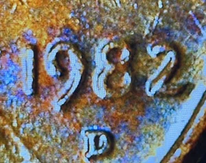 1982 D Lincoln Cent 3.1 Grams Double Die Date See Photos Free Shipping - Picture 1 of 4