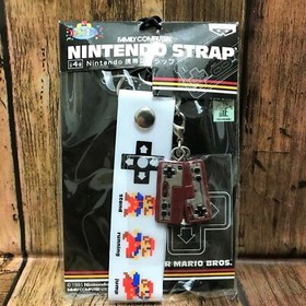 Banpresto 2004 Nintendo Family Computer Super Mario Bros. Strap Keychain