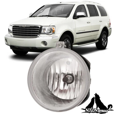 Luz antiniebla lente transparente 1 pieza para Dodge Dakota 2005-2009 + bombilla H10  Foto 1 de 4