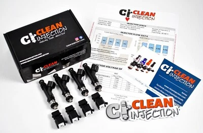 700cc BOSCH ev14 Fuel injectors 4G63 DSM Mitsubishi EVO 1-9 Eclipse Eagle Talon - Image 1 of 3