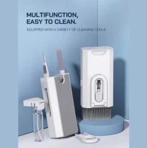 8-in-1 Cleaning Kit for Keyboard, Earbuds, Phones & Tablets | Brush & Tools - Photo 1/5