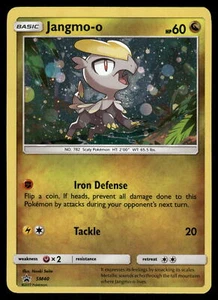 Tarjeta Pokémon Jangmo-o Holo SM40 SM Promo - Imagen 1 de 2