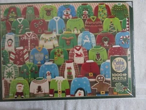 Maglioni Brutto Natale (Natale) Puzzle 1000 Pezzi (Cobble Hill) - Foto 1 di 6