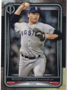 2020 TOPPS TRIBUTE - ROGER CLEMENS #20 BOSTON RED SOX - Foto 1 di 1