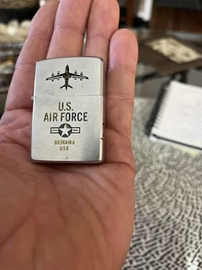 Vintage U.S. Air Force Okinawa USA  Zippo Lighter - Picture 1 of 5