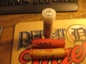 3-dated rolls (150 coins) 1919's- Lincoln cents - Picture 1 of 1