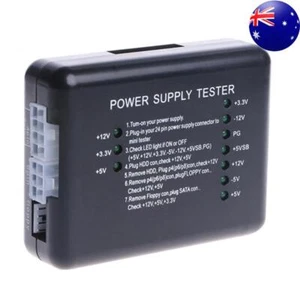 HDD Power Supply Tester Checker Meter PC Computer Power Supply Measuring - Afbeelding 1 van 8