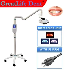 Mobile Dental Teeth Whitening Machine Touch Screen Bleaching 1/3 Color LED Light - Picture 1 of 24