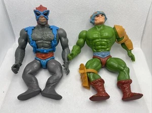 Stratos & Man-At-Arms MOTU Masters Of The Universe Action Figuren Mattel He-Man - Bild 1 von 23
