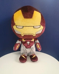 Funko Plushies Iron Man 8 inch Plush Spiderman Marvel Hero Avengers - Picture 1 of 5