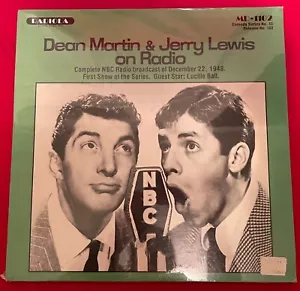 NEW STILL SEALED Dean Martin & Jerry Lewis On Radio LP Vinyl Album 12" 33 RPM - Picture 1 of 5