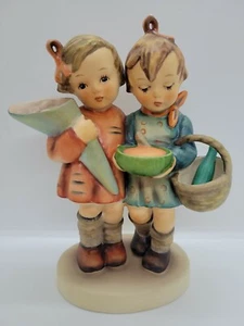 HUMMEL GOING TO GRANDMAS Hum # 52/I  TMK6 GOEBEL Signed - Picture 1 of 11